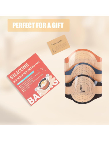 Alfombrillas de Silicona Antiadherente Folksy Super Kitchen 3 Pcs