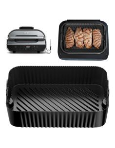 Forro de Silicona Antiadherente HUIRUSO para Freidora Ninja 5.7L