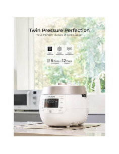 Olla de Arroz a Presión Cuckoo CRP-RT0609FW 6 Tazas Blanca 2