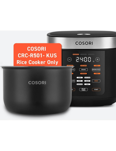 Olla Arrocera COSORI 5 Cuartos Antiadherente 10 Tazas CRC-R501-KUS