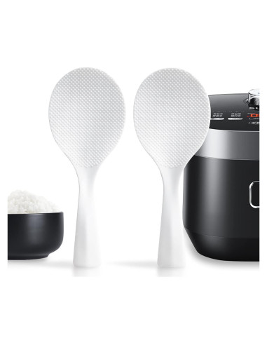 Cucharón de Arroz Antiadherente FireKylin 2 Pcs Blanco