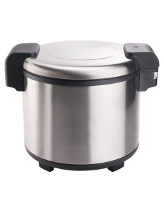 Calentador de Arroz Eléctrico Winco RW-S451 100 Tazas Acero Inoxidable