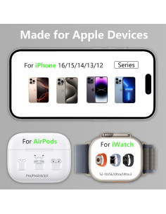 Estación de Carga Inalámbrica Magnética 3 en 1 Kingtron para iPhone 2