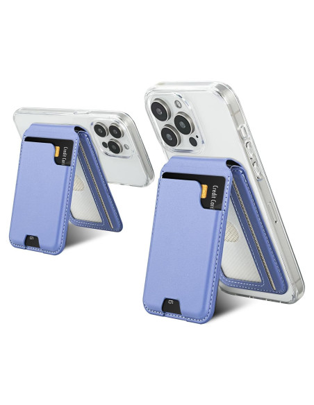 Cartera Magnética iSee MagSafe para iPhone 16/15/14/13/12 Wisteria