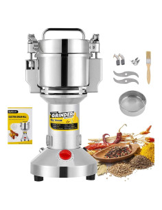 Molinillo de Grano Eléctrico CGOLDENWALL 700g 2400W Alta Velocidad