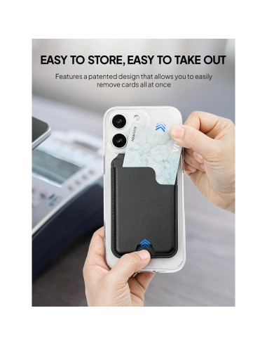 Cartera Magnética iSee MagSafe para iPhone 16/15/14/13/12 Wisteria