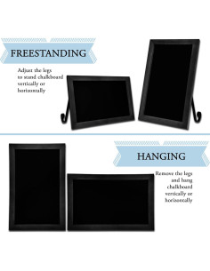 Tablero de Anuncios Magnético 29x43 cm TenXVI Negro 2