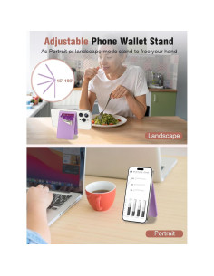 Soporte Cartera Magnética TopMade para iPhone 15/14/13/12 2