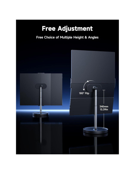 Soporte Magnético JSAUX para Monitor FlipGo 13.5" a 16"