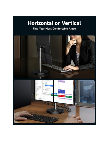 Soporte Magnético JSAUX para Monitor FlipGo 13.5" a 16"