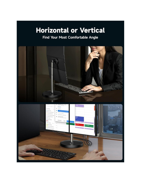 Soporte Magnético JSAUX para Monitor FlipGo 13.5" a 16"