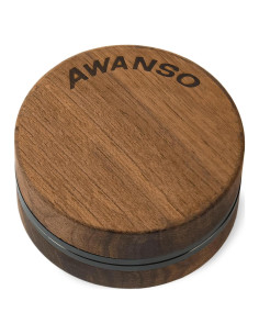 Molino de Especias Manual Awanso de Madera de Nogal 6.35 cm