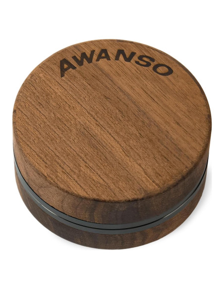 Molino de Especias Manual Awanso de Madera de Nogal 6.35 cm