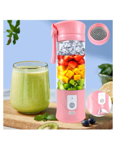 Licuadora Portátil Toycol LB-8104-Plus 400ml Inalámbrica USB-C