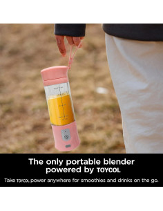 Licuadora Portátil Toycol LB-8104-Plus 400ml Inalámbrica USB-C 2