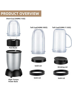 Mezclador Personal Panana 0.5L Portátil para Batidos 2