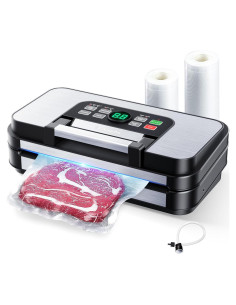 Sellador al vacío Beelicious Pro 125W Doble Calor Verde