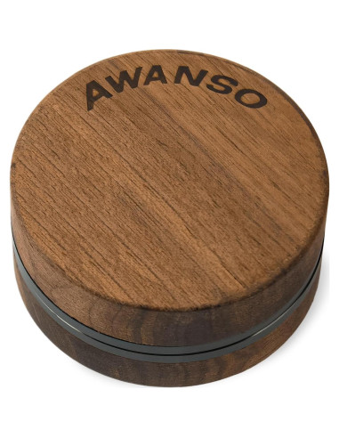 Molino de Especias Manual Awanso de Madera de Nogal 6.35 cm