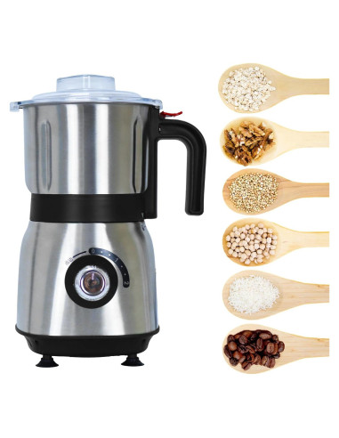 Molinillo eléctrico de especias FAOFER 500W 600ml negro