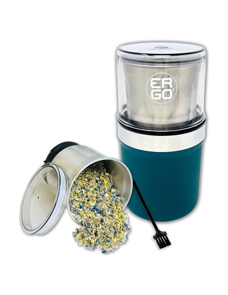 Molinillo Eléctrico de Hierbas ERGO EG-100 - Acero Inoxidable 100g