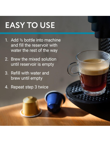 Desincrustante para Cafeteras Impresa - 2 Botellas 226,8 ml