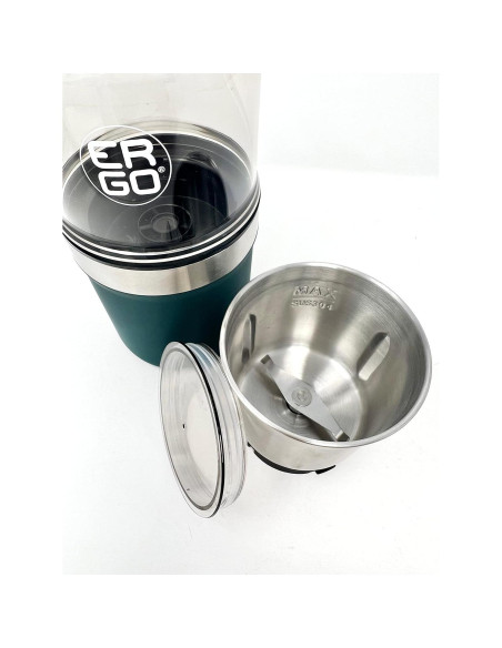 Molinillo Eléctrico de Hierbas ERGO EG-100 - Acero Inoxidable 100g