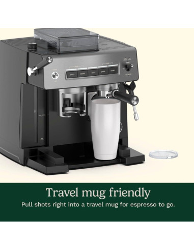 Cafetera Espresso Cuisinart EM-640 con Molinillo Integrado