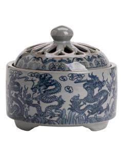 Conservador de Ajo Cerámico WKHOKI con Tapa Transpirable 10x10cm