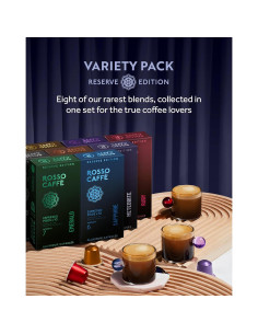 Cápsulas de Café Espresso Rosso Café - Variedad Reserva 80 Unidades 2