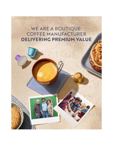 Cápsulas de Café Espresso Rosso Café - Variedad Reserva 80 Unidades