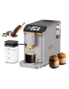 Máquina de Espresso Automática GarveeHome 1350W con Espumador