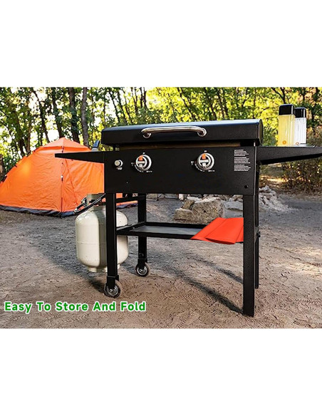 Alfombrilla de Silicona Favfully 28" para Parrilla Blackstone