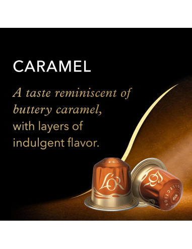 Cápsulas de Espresso L'OR 30 Unidades Vainilla Chocolate Caramelo