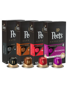 Cápsulas de Espresso Peet's Coffee Variedad 40 Unidades