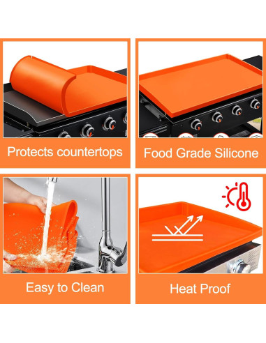 Cubierta de Silicona Joyhalo 91 cm para Plancha Blackstone