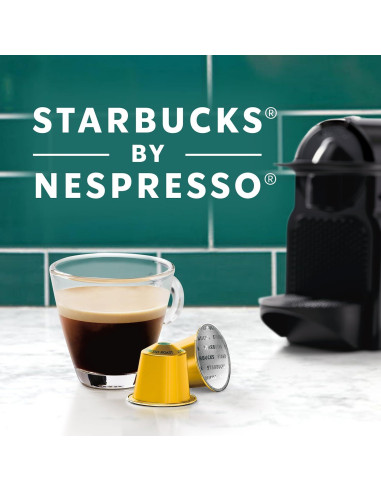 Cápsulas de Espresso Starbucks por Nespresso 50 Unidades Tostado Claro