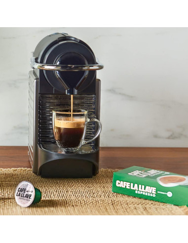 Cápsulas de Espresso La Llave 80 Unidades Aluminio Intensidad 11