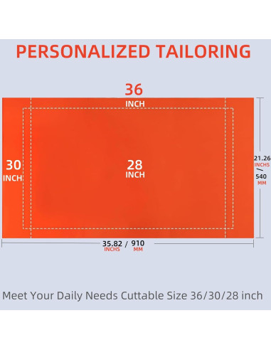 Cubierta de Silicona 91,44 cm AOBHI para Plancha Blackstone