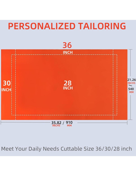 Cubierta de Silicona 91,44 cm AOBHI para Plancha Blackstone