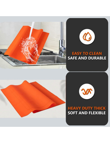 Cubierta de Silicona 91,44 cm AOBHI para Plancha Blackstone