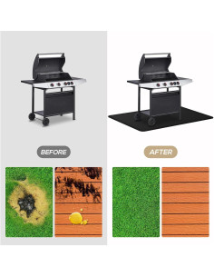 Alfombrilla para Parrilla FIREWESS 60,96 x 106,68 cm Impermeable 2