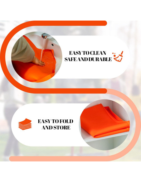 Alfombrilla de Silicona 55,88 cm Bocizufstar Naranja