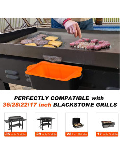 Funda de Silicona para Taza de Grasa CYFIE 2-Pack 73,3 cm 2