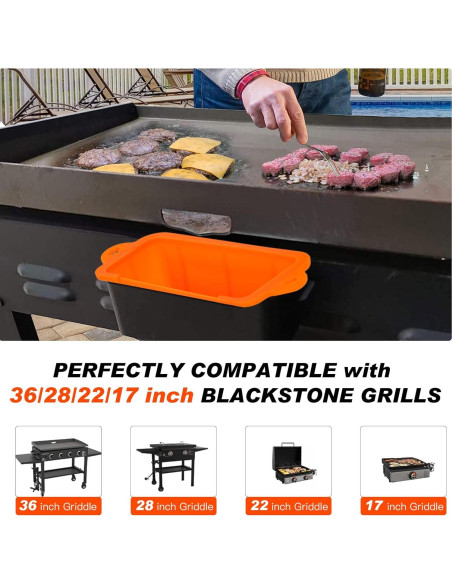 Funda de Silicona para Taza de Grasa CYFIE 2-Pack 73,3 cm