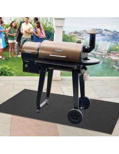 Alfombra para Parrilla Cuisinart CGMT-140 121,9x76,2 cm Negra 2