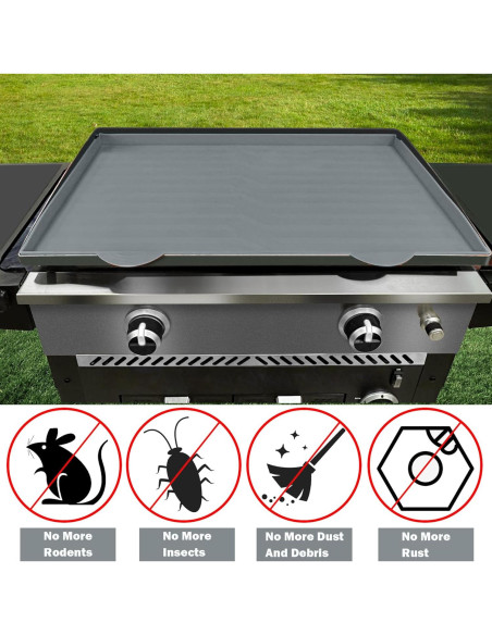 Alfombrilla de Silicona 90x55 cm RXSIAT para Plancha Blackstone