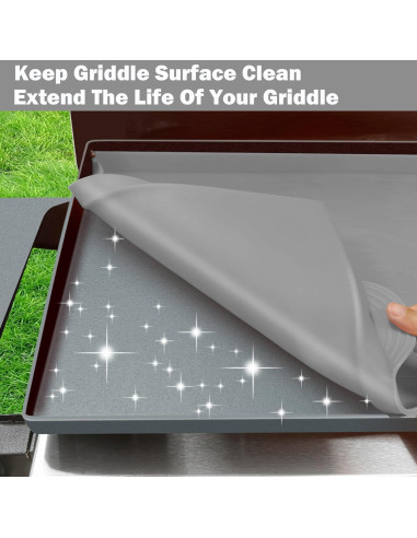 Alfombrilla de Silicona 90x55 cm RXSIAT para Plancha Blackstone