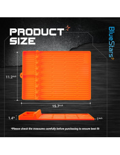 Alfombrilla de Silicona Blackstone 39,88x28,45cm Antideslizante 2