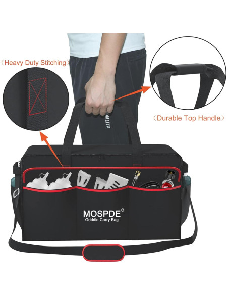 Bolsa de transporte para plancha Blackstone 17" impermeable