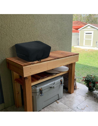 Cubierta para Parrilla NOELIFE 17" Impermeable y a Prueba de Viento